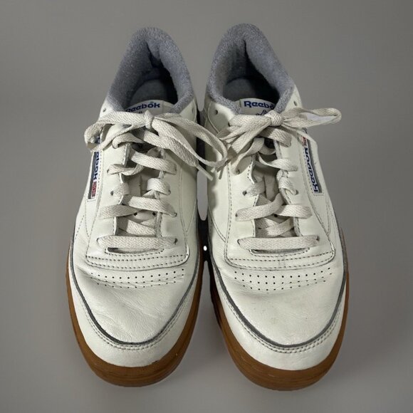 The Athlete Shoe Size 10 - Reebok Club C Bulc White Gum - Picture 1 of 15